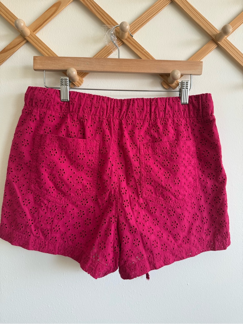 Loft Drawstring Eyelet Shorts - Picture 4 of 4